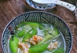 水瓜煮着吃的做法,清甜滋补的夏日养生佳肴