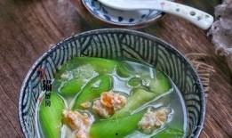 水瓜煮着吃的做法,清甜滋补的夏日养生佳肴